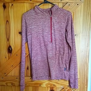 Oiselle half zip running top, size 6